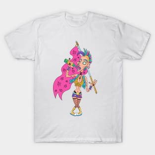 punk girl T-Shirt